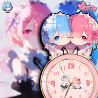 Re:ZERO Rem & Ram Wall Clock