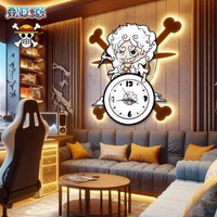 One Piece Nika Gear 5 Luffy Wall Clock