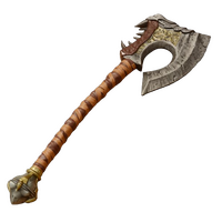 World of Warcraft Grommash "Grom" Hellscream Gorehowl Axe