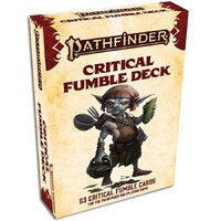 Pathfinder Second Edition Critical Fumble Deck