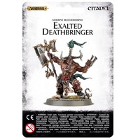 Warhammer Age of Sigmar: Khorne Bloodbound Exalted Deathbringer with Ruinous Axe