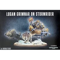 Warhammer 40,000: Space Wolves Logan Grimnar on Stormrider