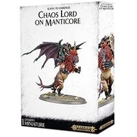 Warhammer Age of Sigmar: Chaos Lord on Manticore