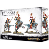 Warhammer Age of Sigmar: Stormcast Evocators on Celestial Dracolines