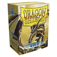 Sleeves - Dragon Shield - Box 100 Gold