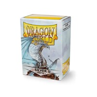 Sleeves - Dragon Shield - Box 100 - Silver MATTE