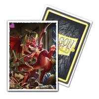 Sleeves - Dragon Shield - Box 100 - MATTE Art - Valentine Dragon 2020