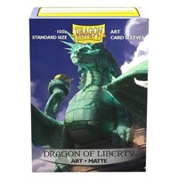 Dragon Shield Standard 100ct Dragon Of Liberty MATTE Art Sleeves