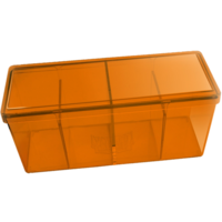 Dragon Shield Storage Box Four Compartments Orange