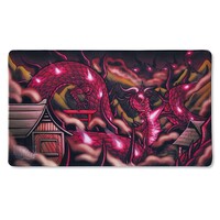 Dragon Shield Playmat Case and Coin Matte Magenta Demato