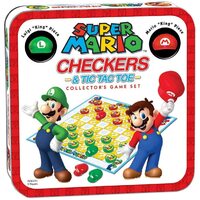 Super Mario Combo Checkers/Tic Tac Toe (Tin)