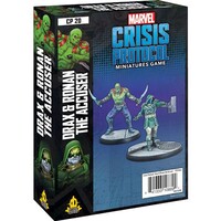 Marvel Crisis Protocol Miniatures Game Drax and Ronan the Accuser Character Pack