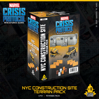 Marvel Crisis Protocol Miniatures Game NYC Construction Site Terrain