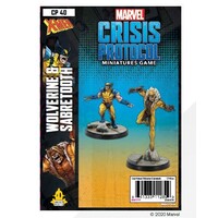 Marvel Crisis Protocol Miniatures Game Wolverine and Sabertooth