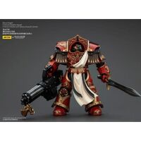 Warhammer Collectibles: 1/18 Scale Blood Angels Crimson Paladins Squad Crimson Paladin with Cannon