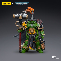 Warhammer Collectibles: 1/18 Scale Salamanders Captain Adrax Agatone