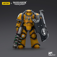 Warhammer Collectibles: 1/18 Scale Imperial Fists Legion MkIII Breacher Squad Legion Breacher w Gun