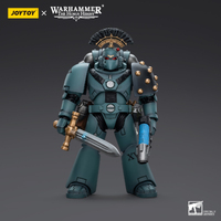 Warhammer Collectibles: 1/18 Scale Sons of Horus MKVI Tactical Squad Sergeant with Power Sword