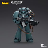 Warhammer Collectibles: 1/18 Scale Sons of Horus MKVI Tactical Squad Legionary w/ Bolter, Chainblade