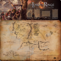 Lord of the Rings Fellowship 1-4 Player Gamemat