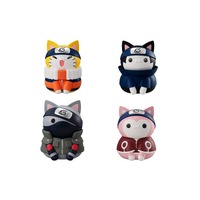 Mega Cat Project Naruto: Nyaruto! Series Reboot Team 7 Set [with Gift]