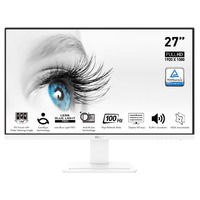 MSI PRO MP273AW 27inch 100Hz FHD Business Monitor, White