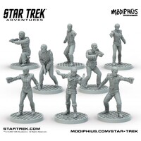 Star Trek Adventures Romulan Strike Team Miniatures Set