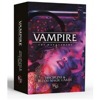 Vampire: The Masquerade - Discipline and Blood Magic Card Deck