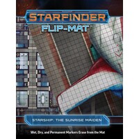 Starfinder RPG Flip Mat Starship The Sunrise Maiden