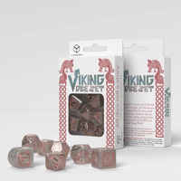 Q Workshop Viking Modern Niflheim Dice Set 7