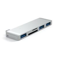 Satechi USB-C/USB 3.0 3-in-1 Combo Hub - Silver