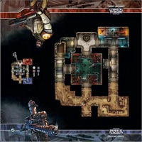 Star Wars Imperial Assault Coruscant Landfill Playmat