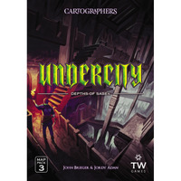 Cartographers Heroes Map Pack 3 - Undercity