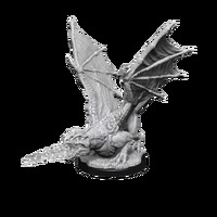 D&D Nolzurs Marvelous Unpainted Miniatures White Dragon Wyrmling