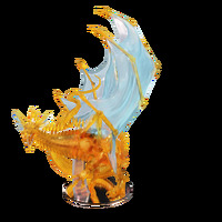 D&D Icons of the Realms Adult Topaz Dragon